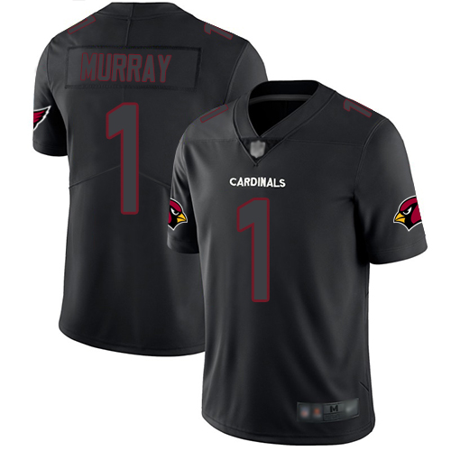 Arizona Cardinals Limited Black Men Kyler Murray Jersey NFL Football #1 Rush Impact